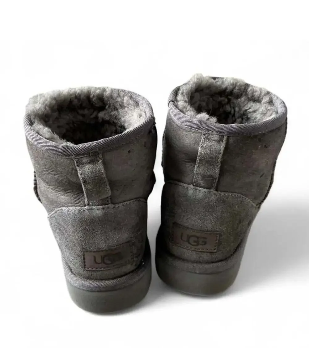 Y2K UGG Classic Mini II Boot Grey Size US 7